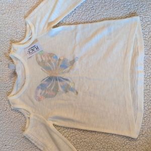 Cold shoulder top - size small